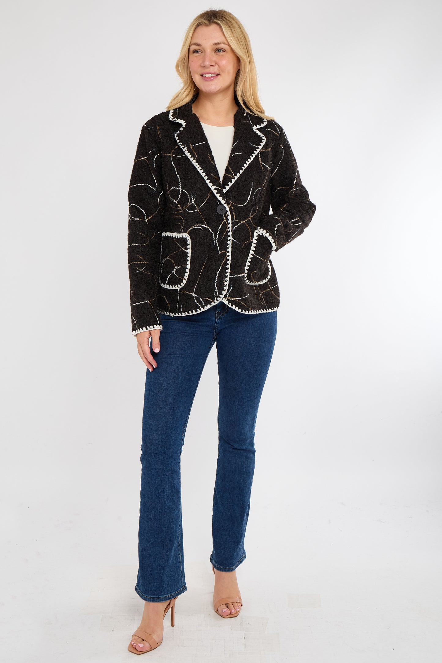 BLANKET STITCH JACKET