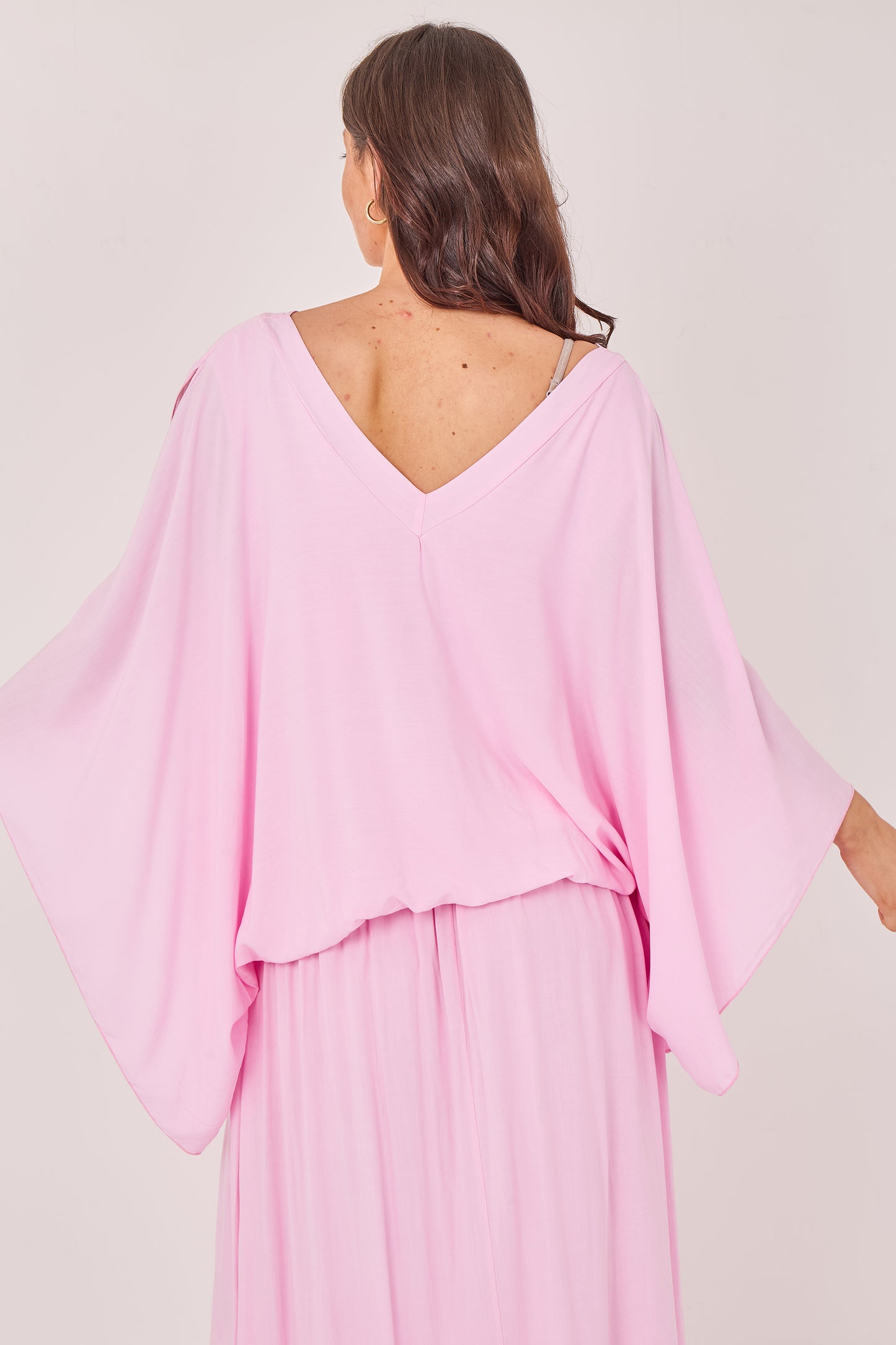 ELASTICATED VISCOSE SKIRT