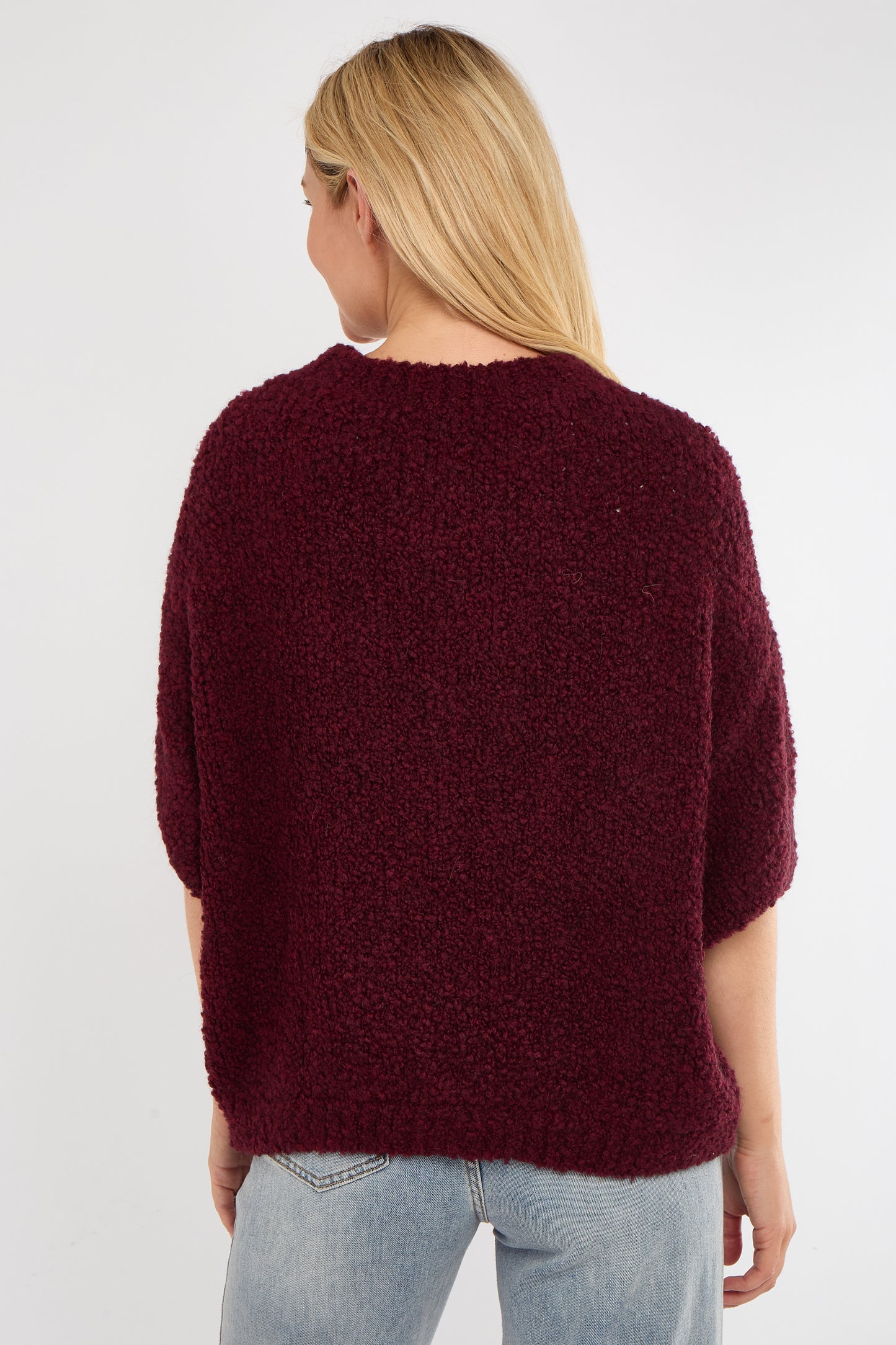 ALPACA BLEND ROUND NECK JUMPER