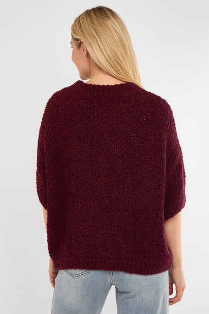 ALPACA BLEND ROUND NECK JUMPER