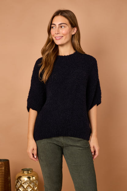 ALPACA BLEND ROUND NECK JUMPER