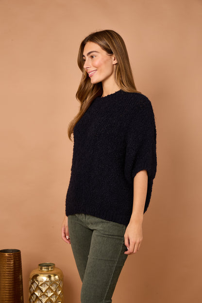 ALPACA BLEND ROUND NECK JUMPER