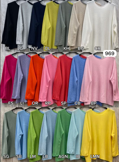 ULTRASOFT ROUNDNECK RELAXED JUMPER