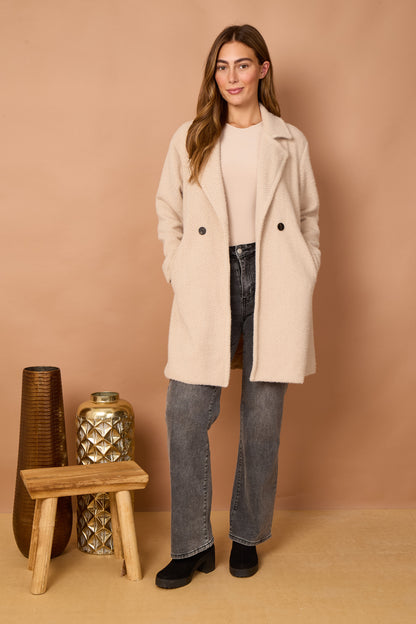 DOUBLE BREASTED LONG COAT