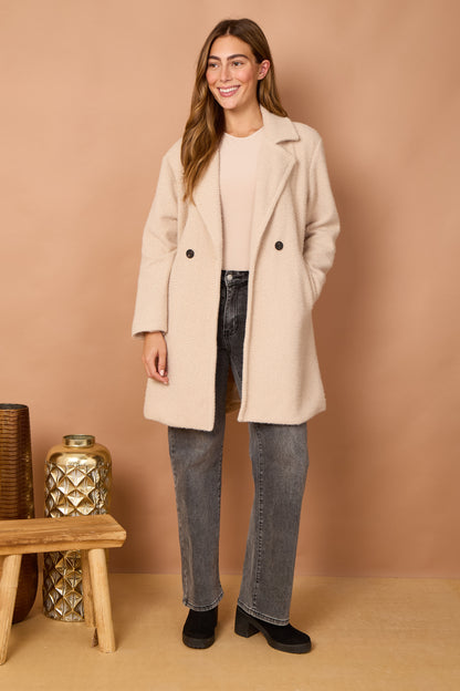 DOUBLE BREASTED LONG COAT