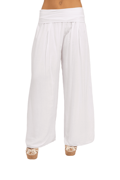 Puffball Lined Cotton Trousers