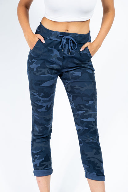 Extra LARGE Camouflage Magic Stretch Trousers