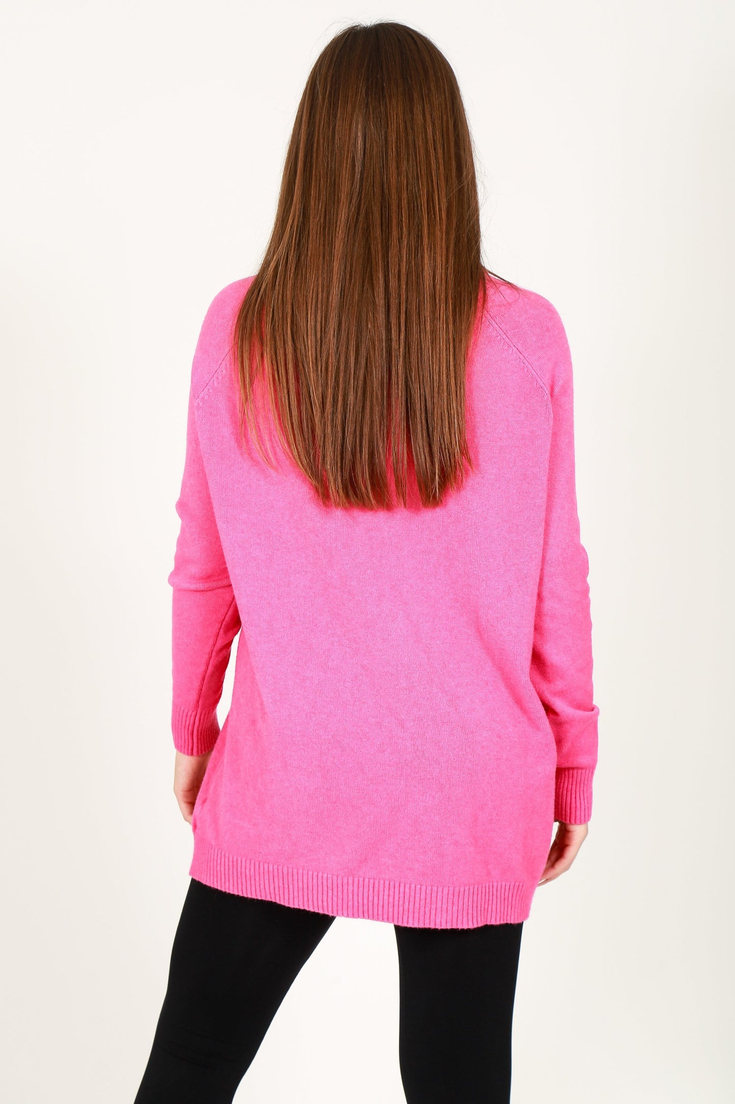 Two Pocket Roll Neck Jumper