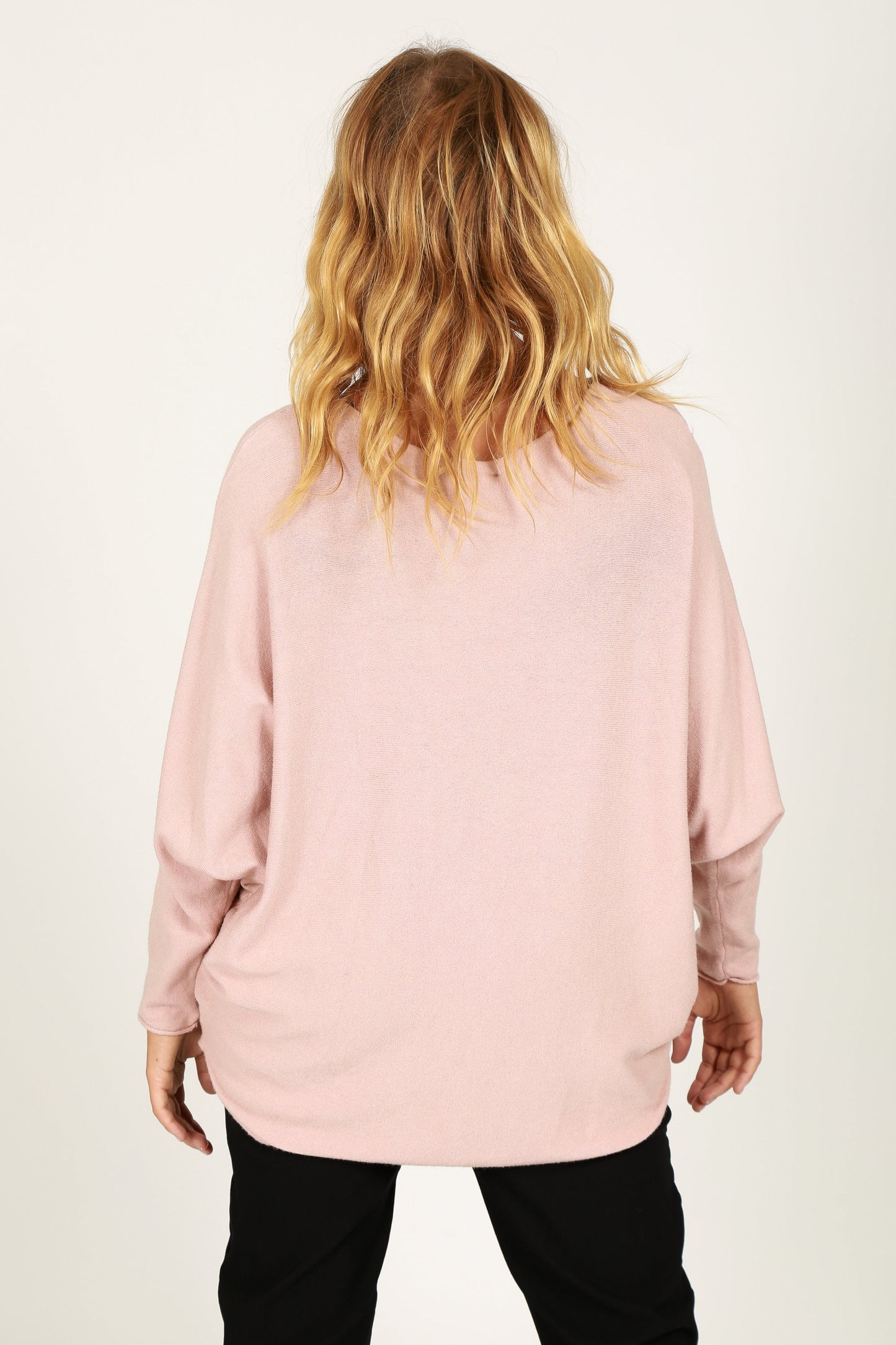 Two Pockets Batwing Jumper