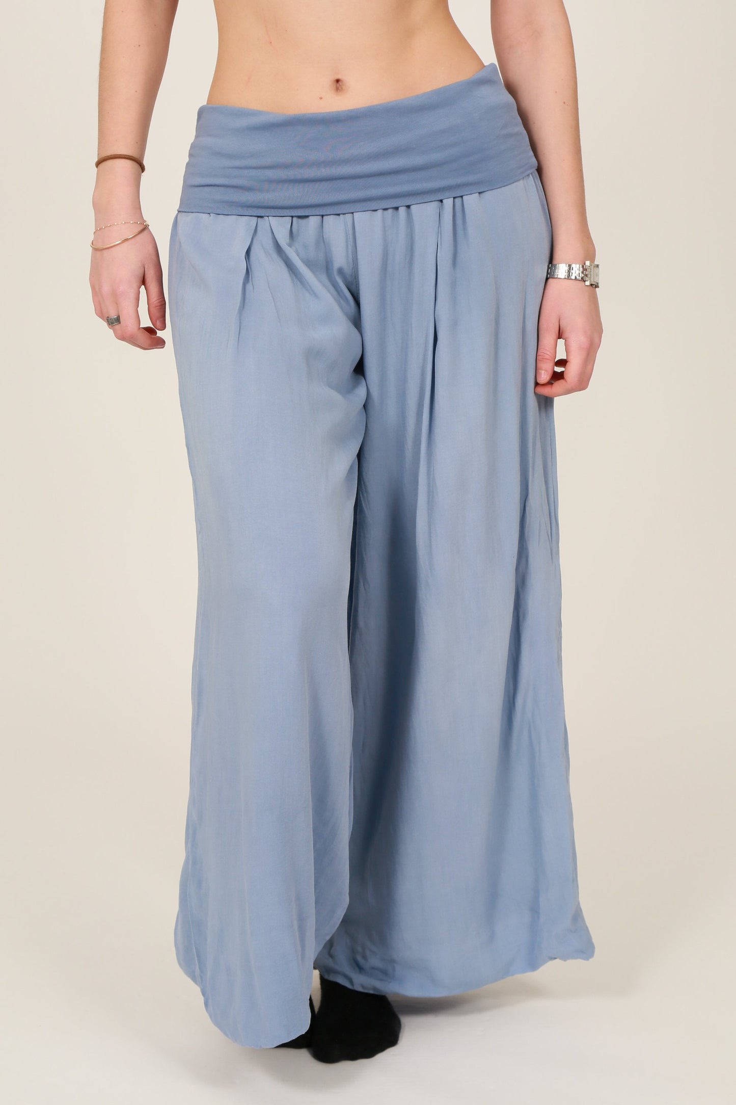 Puffball Lined Cotton Trousers