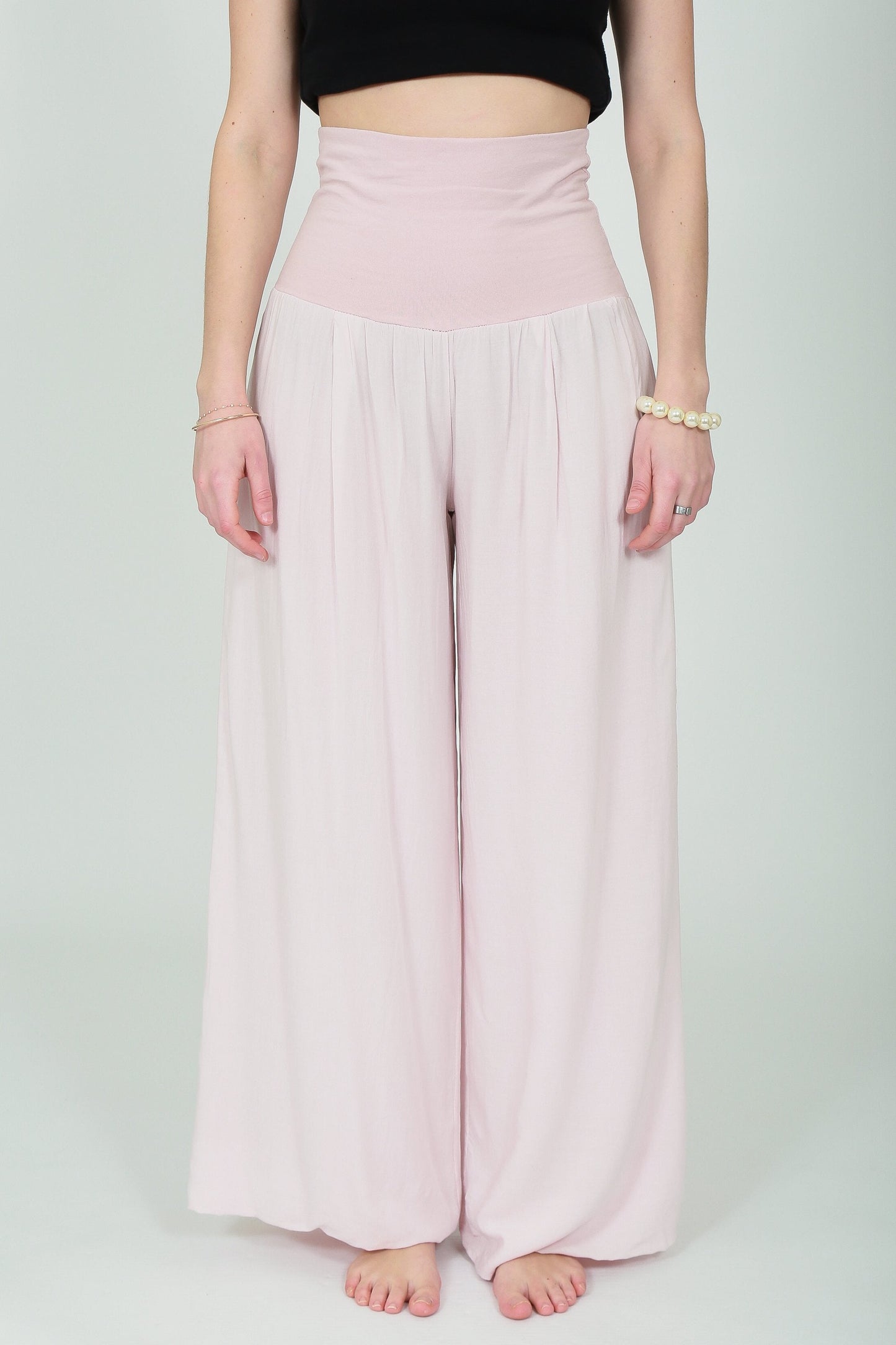 Puffball Lined Cotton Trousers