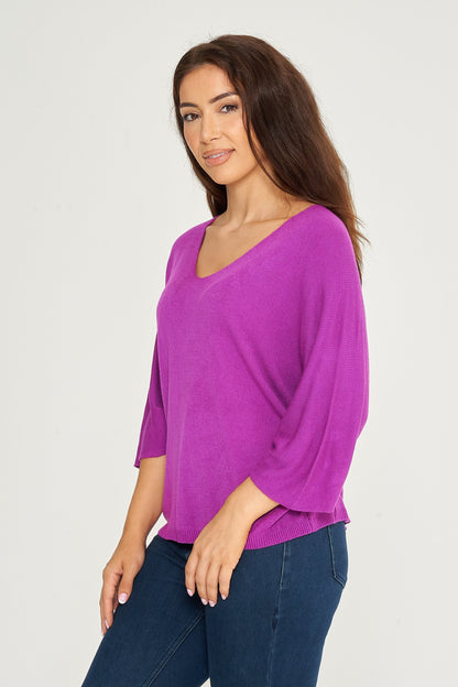 V-Neck Short Sleeve Top