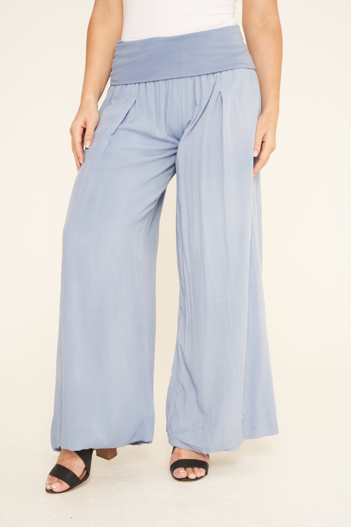 Puffball Lined Cotton Trousers