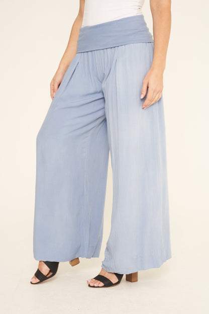 Puffball Lined Cotton Trousers