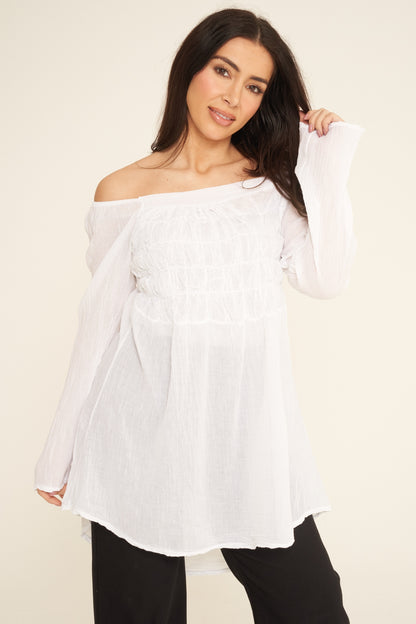 Bubble Cotton Top