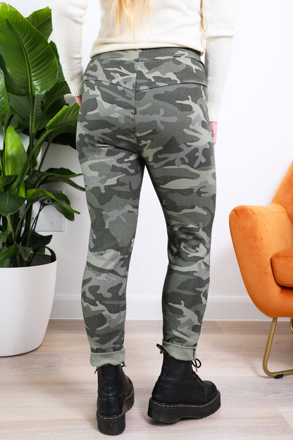 Camouflage Magic Stretch Trousers