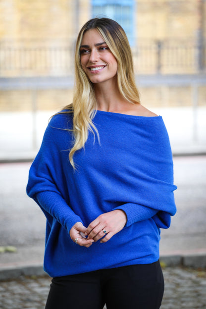 Soft Knit Asymmetric Jumper