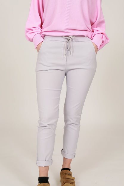 Plain Magic Stretch Trousers