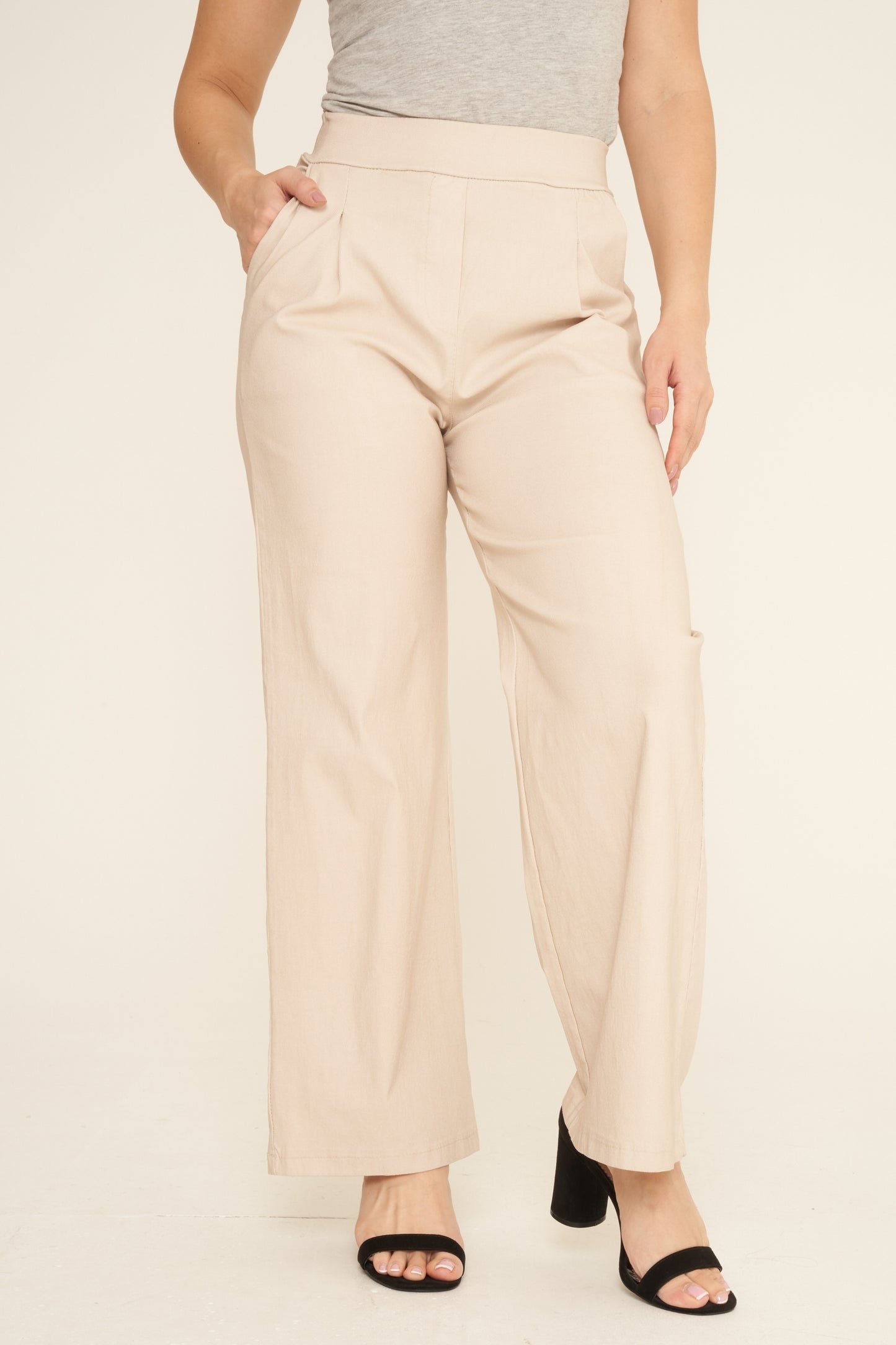 Wide Leg Magic Stretch Trouser