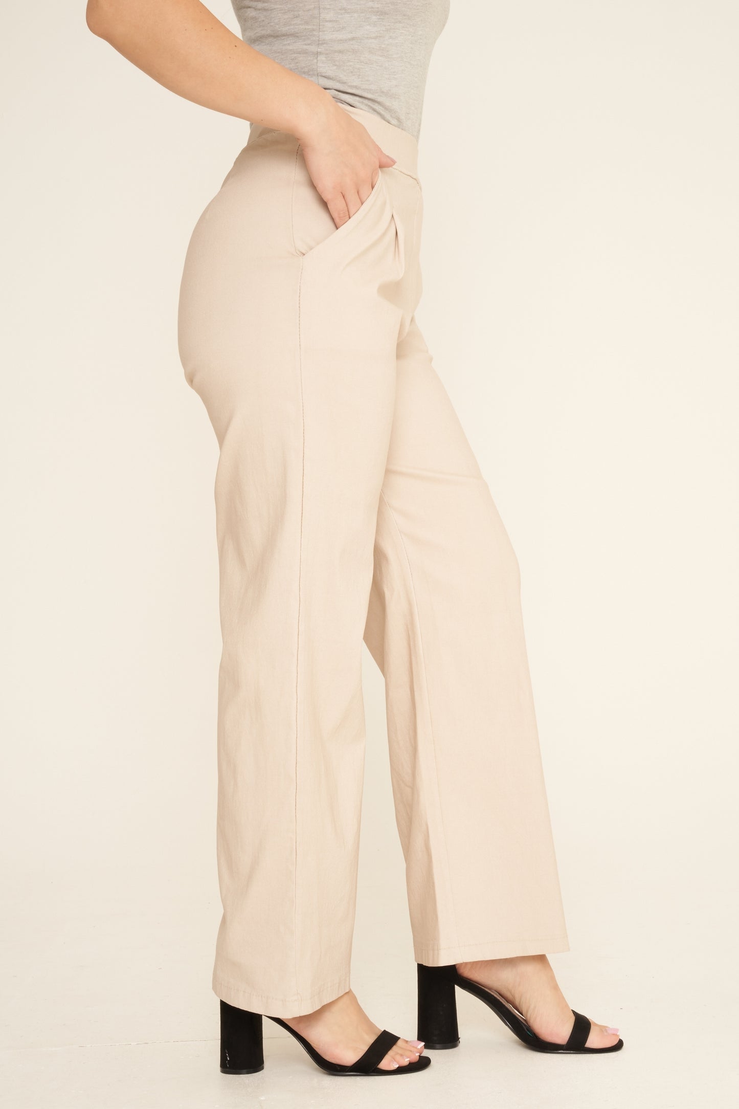 Wide Leg Magic Stretch Trouser