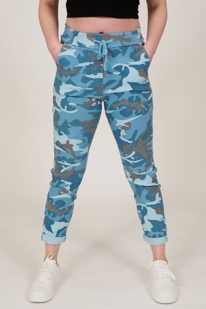 Extra LARGE Camouflage Magic Stretch Trousers