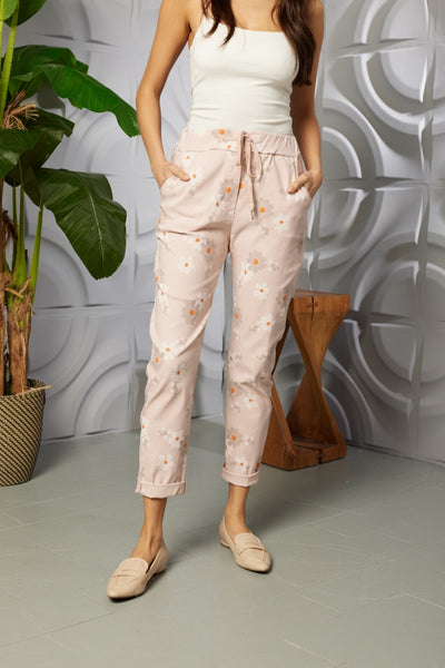 Daisy Print Magic Stretch Trousers