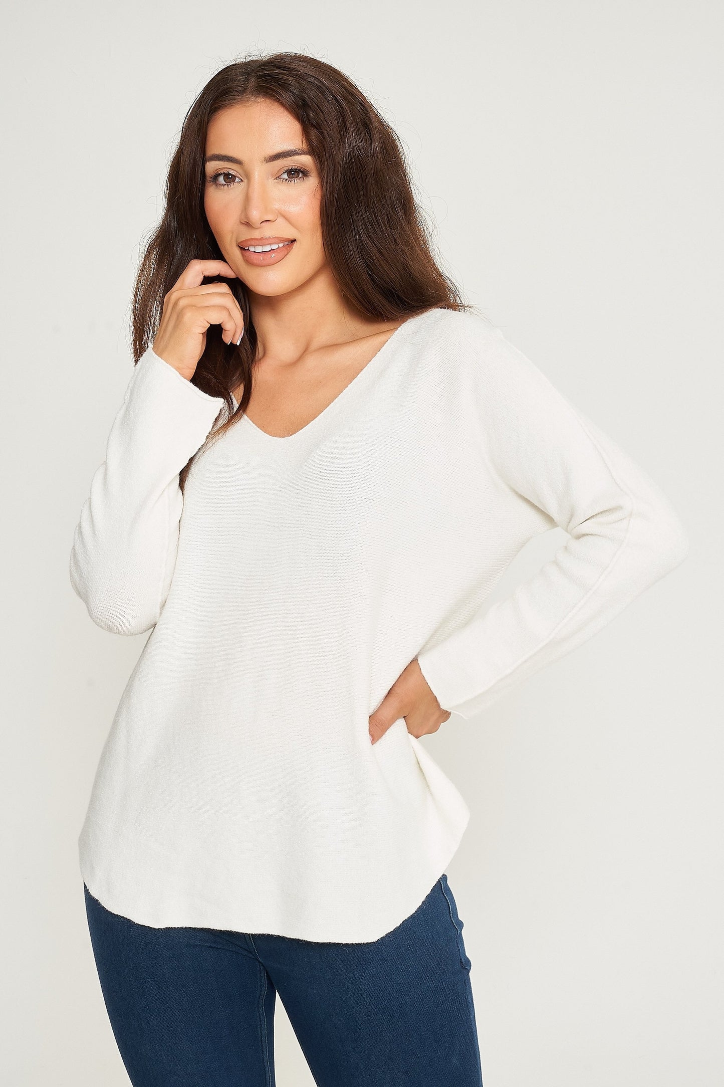 Ultrasoft V-NECK Jumper