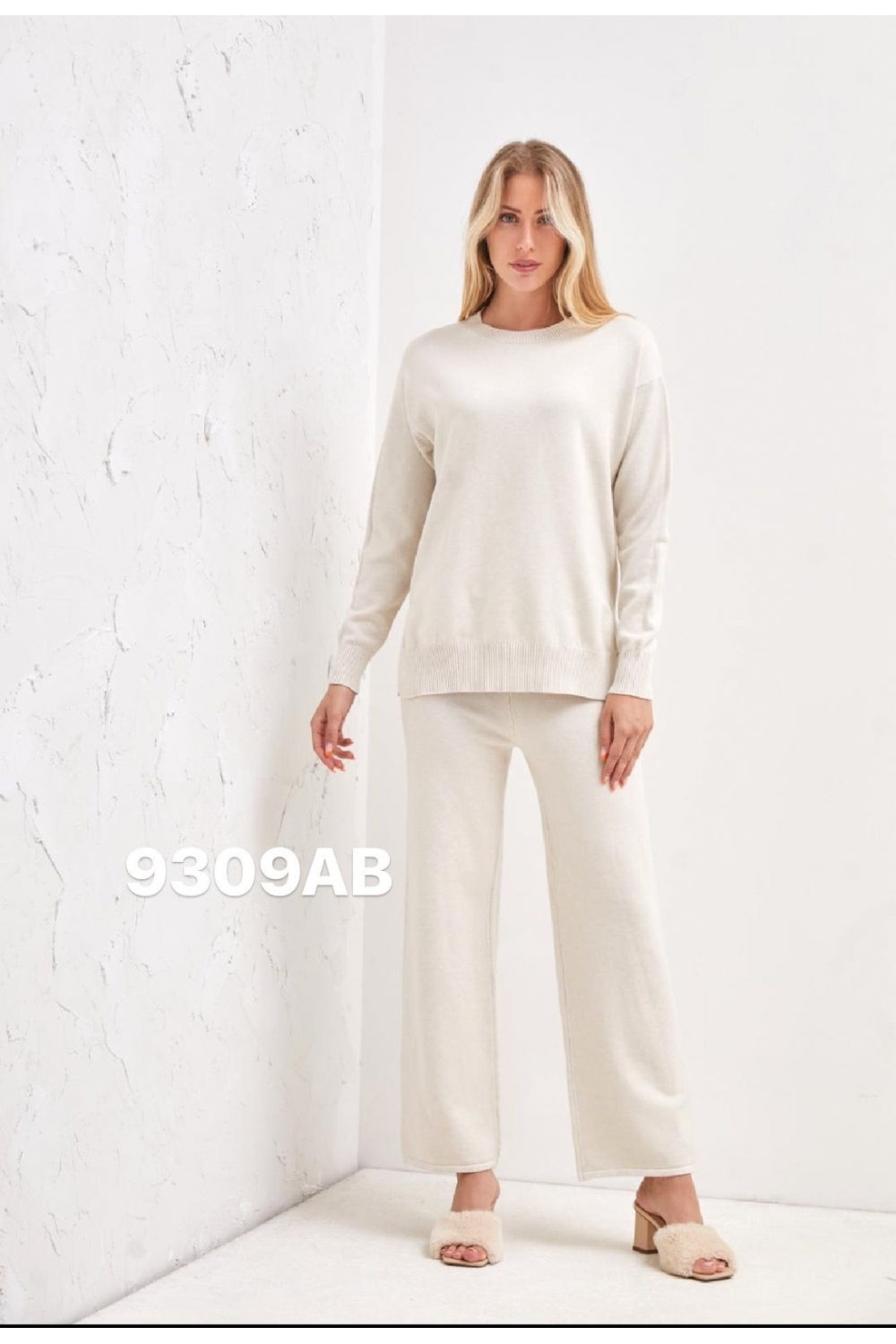 Ribbed Hem Soft Knitted Jumper