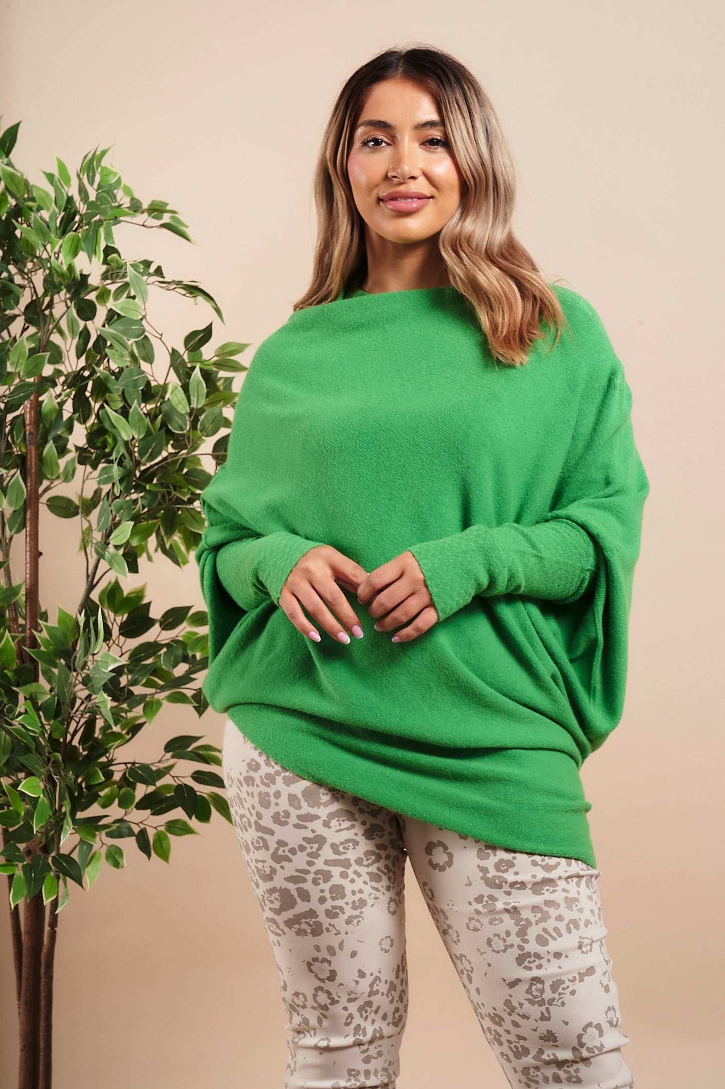 Soft Knit Asymmetric Jumper