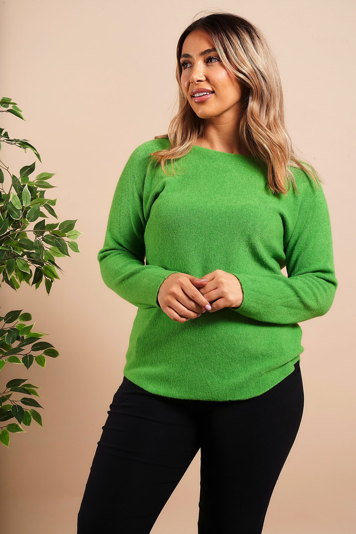 Ultrasoft SCOOP Neck Jumper