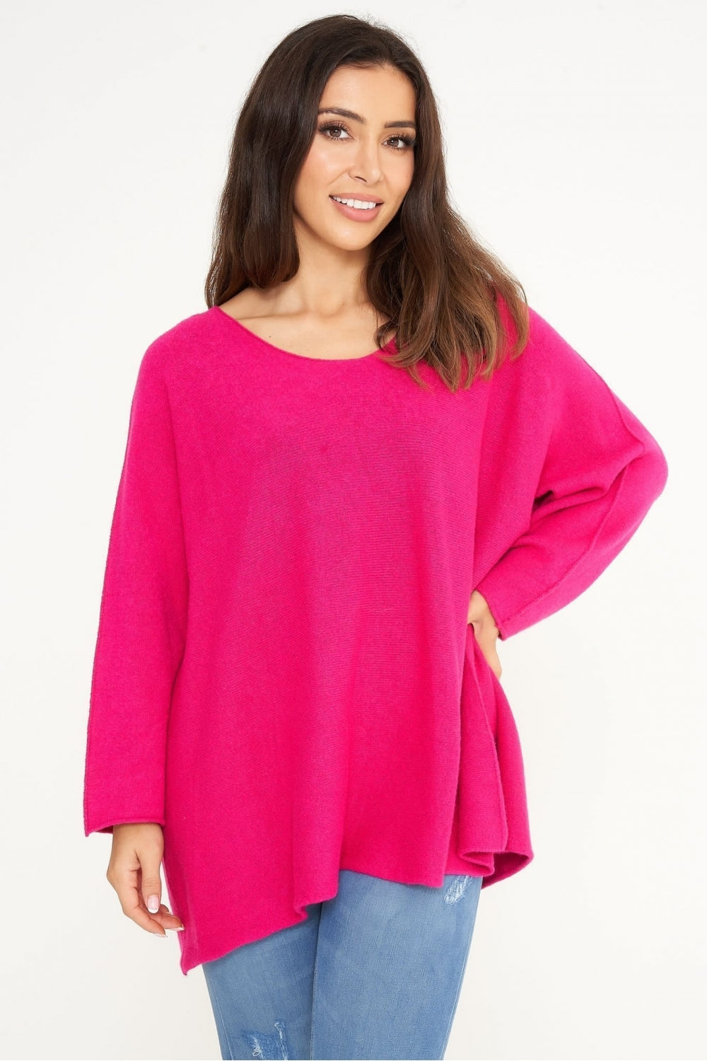 Soft Knit SCOOP Neck Relaxed Fit Jumper