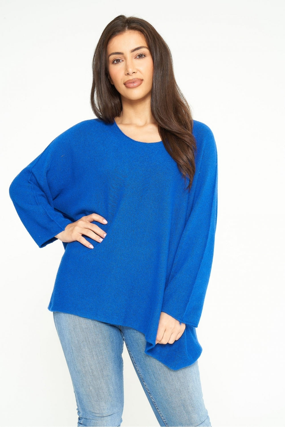 Soft Knit SCOOP Neck Relaxed Fit Jumper