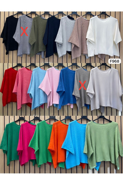 Ultrasoft Short Sleeve Relaxed Fit Jumper