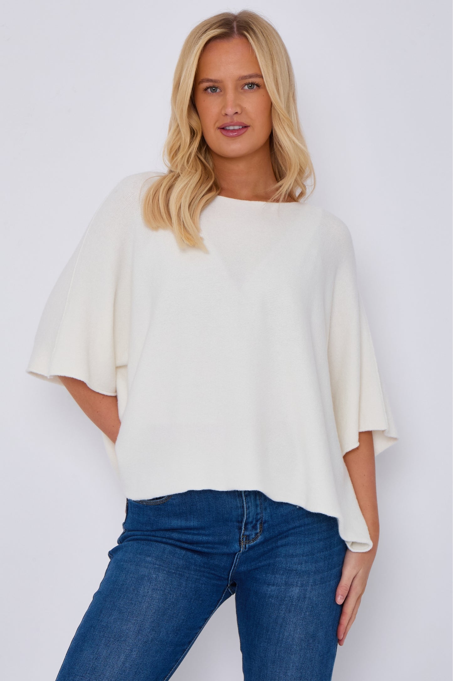 Ultrasoft Short Sleeve Relaxed Fit Jumper