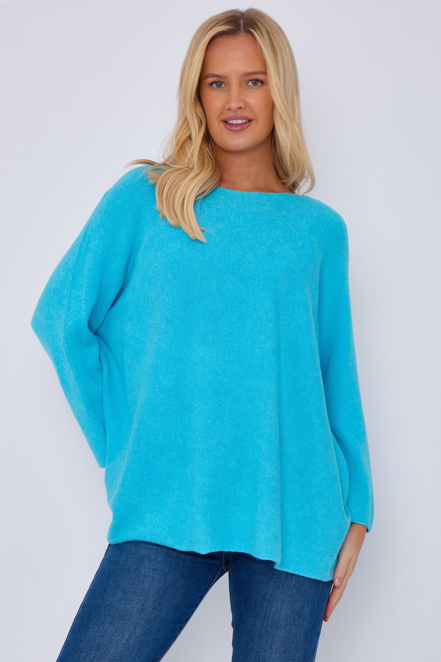 Soft Knit SCOOP Neck Relaxed Fit Jumper