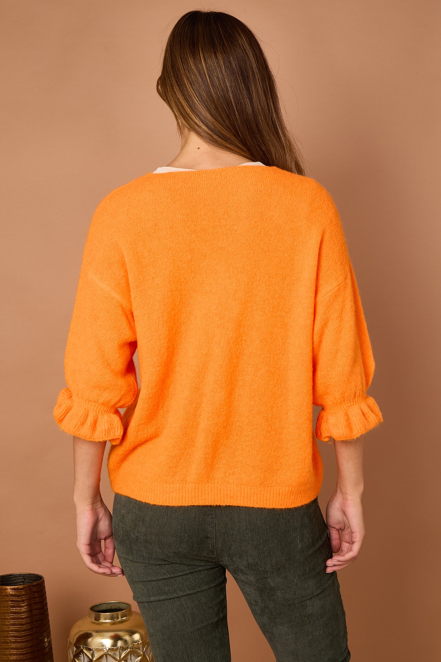ALPACA FRONT TIE CARDIGAN