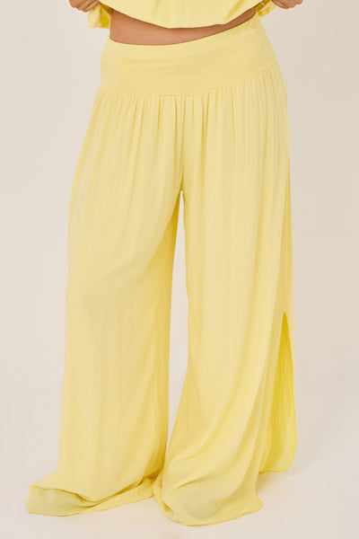 HIGH WAIST WIDE LEG TROUSER