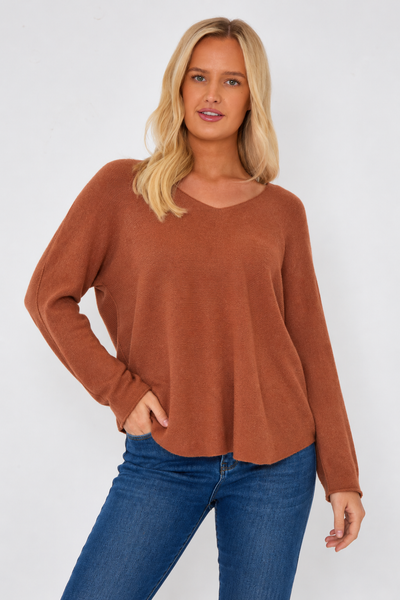 CLASSIC V-NECK JUMPER