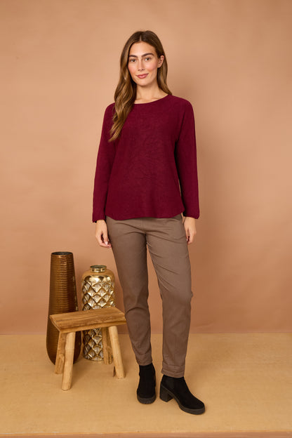 CLASSIC SCOOP NECK JUMPER