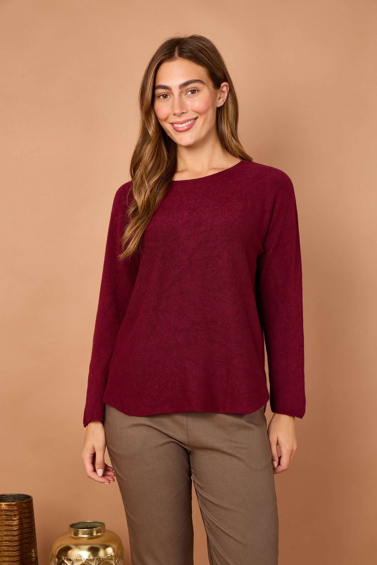 CLASSIC SCOOP NECK JUMPER