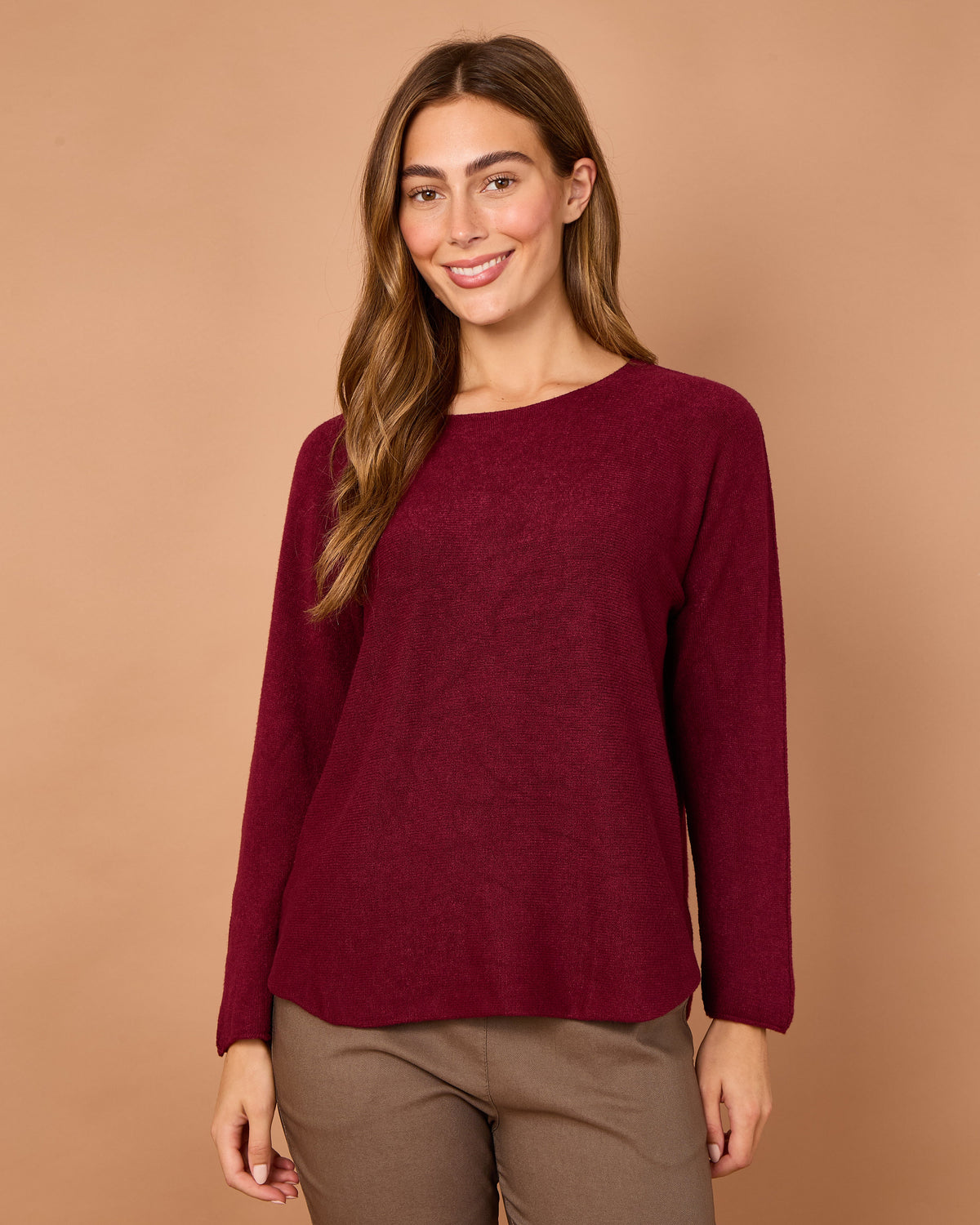 CLASSIC SCOOP NECK JUMPER