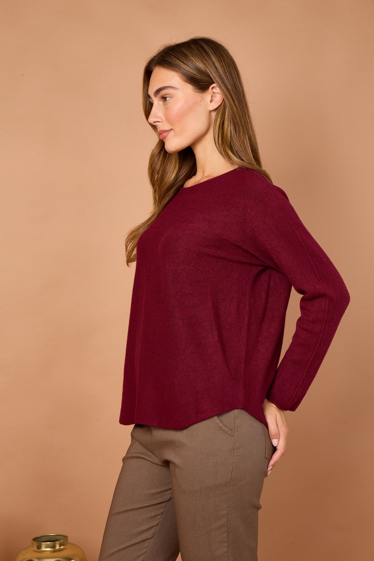 CLASSIC SCOOP NECK JUMPER