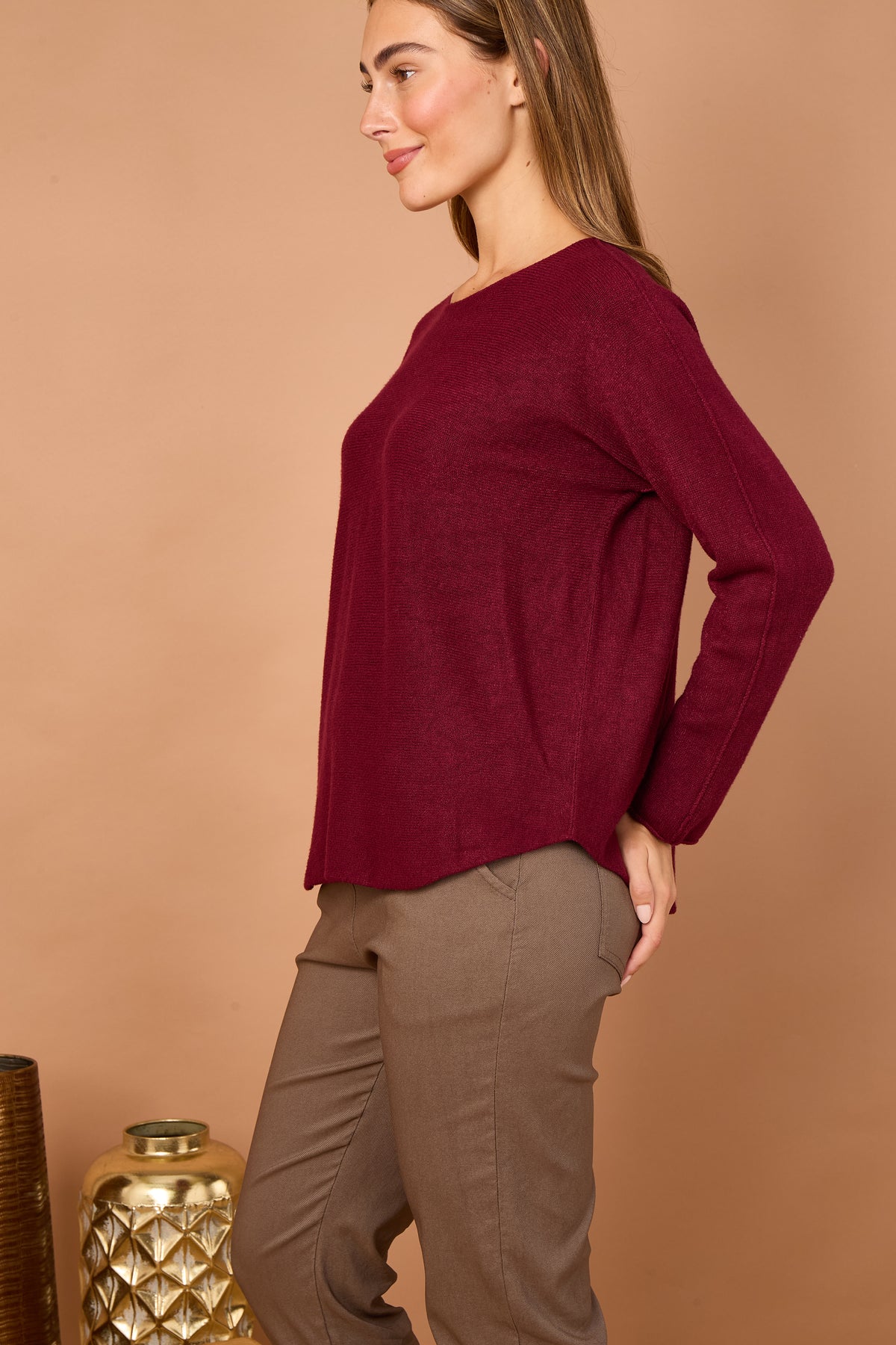 CLASSIC SCOOP NECK JUMPER