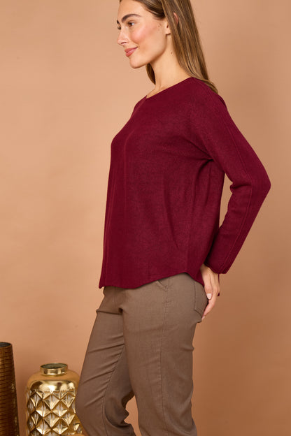 CLASSIC SCOOP NECK JUMPER