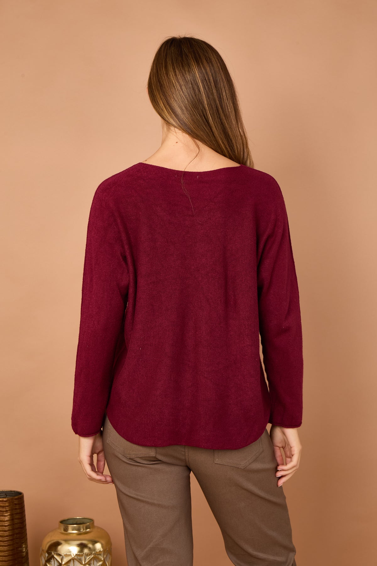 CLASSIC SCOOP NECK JUMPER