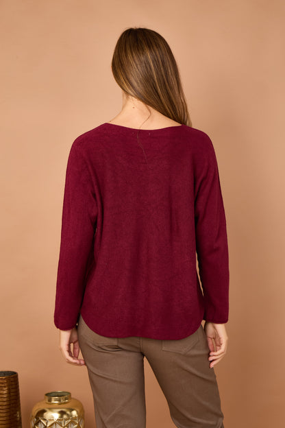 CLASSIC SCOOP NECK JUMPER