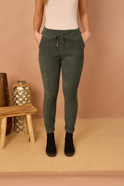 ULTRAFINE NEEDLECORD MAGIC TROUSERS