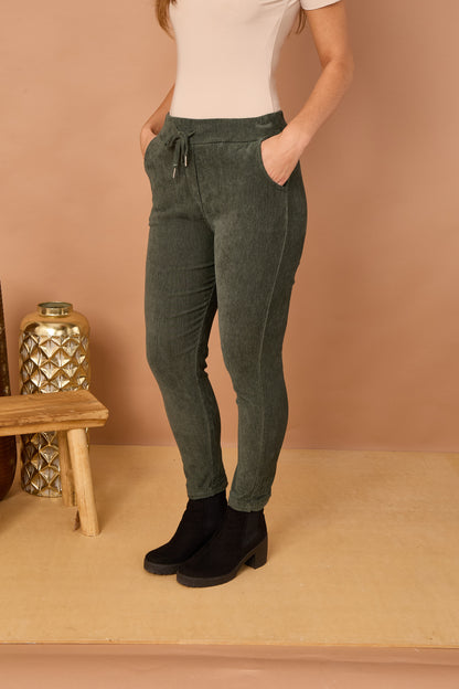 ULTRAFINE NEEDLECORD MAGIC TROUSERS