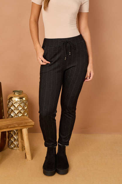 STRIPED MAGIC TROUSERS