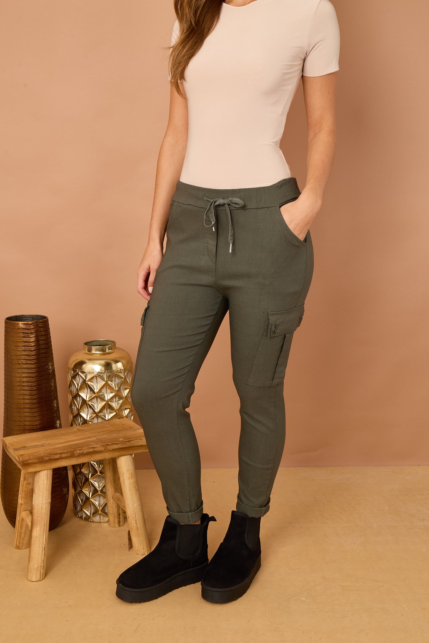 Cargo Style Magic Stretch Trousers